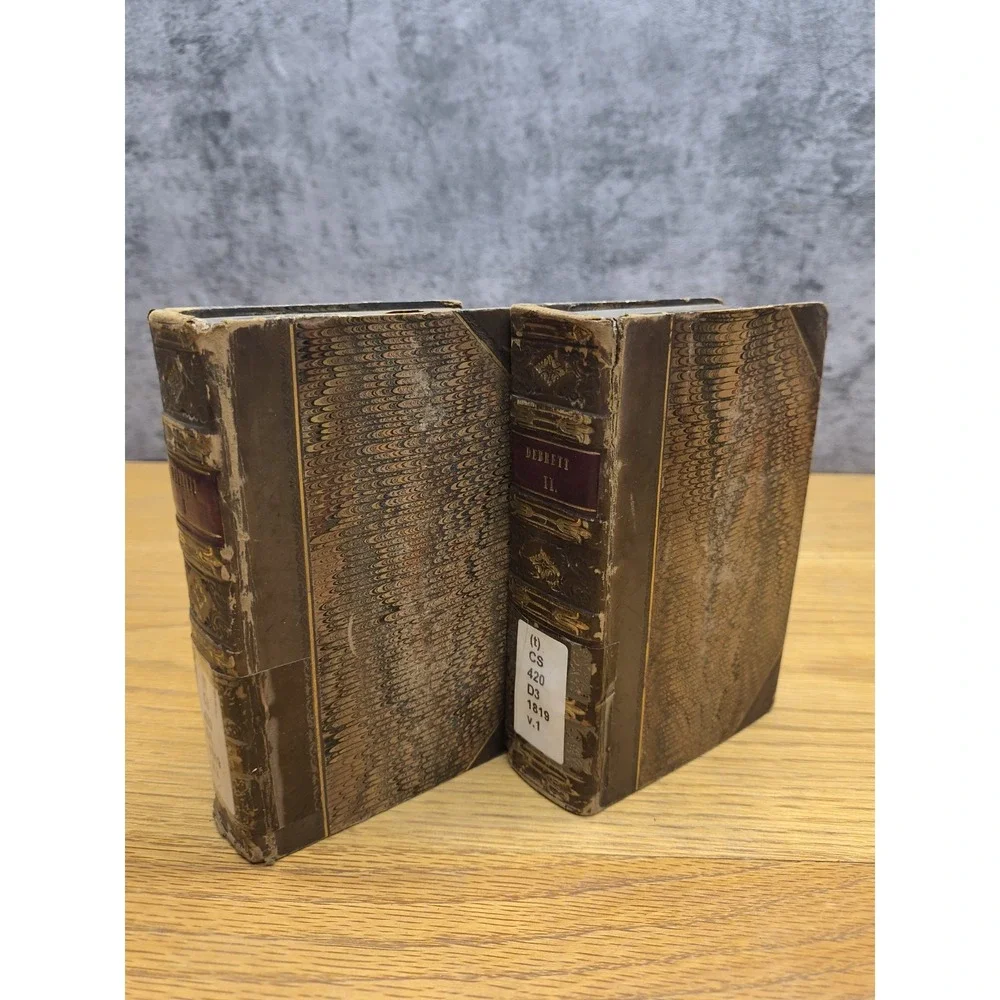 DEBRETT'S PEERAGE‎ of UNITED KINGDOM 1819, 12th Ed. Britain and Ireland Vol I-II